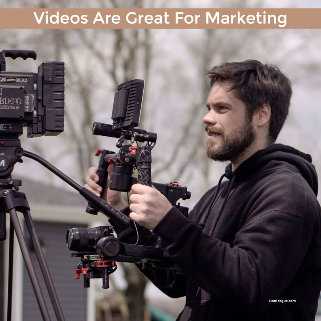 Videos make for great marketing tools. Great video editing software helps too!